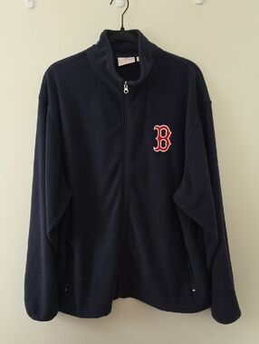 Red Sox Genuine Merchandise Fleece Full-Zip Jacket Men's Large